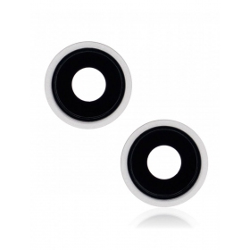 Apple iPhone 13 mini camera glas (2stuks) (Starlight) (met een frame)