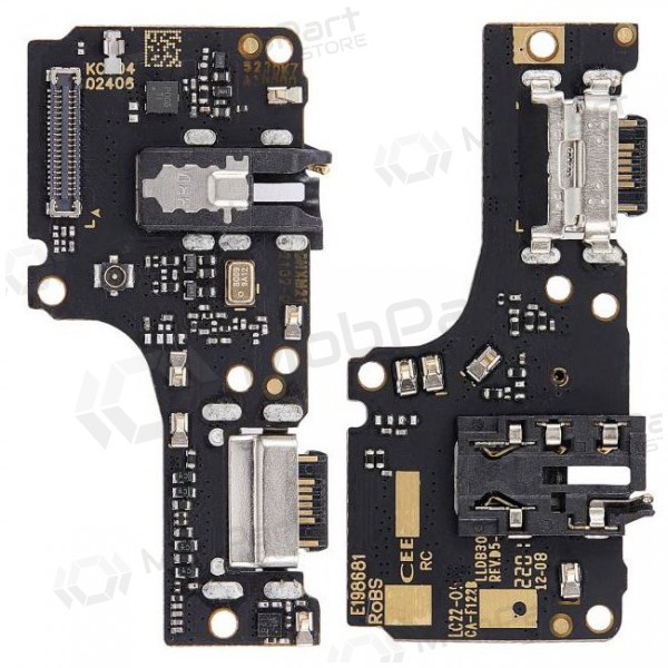Xiaomi Redmi Note 10 4G / Redmi Note 10S / Poco M5s oplaadconnector en microfoon (service pack) (origineel)