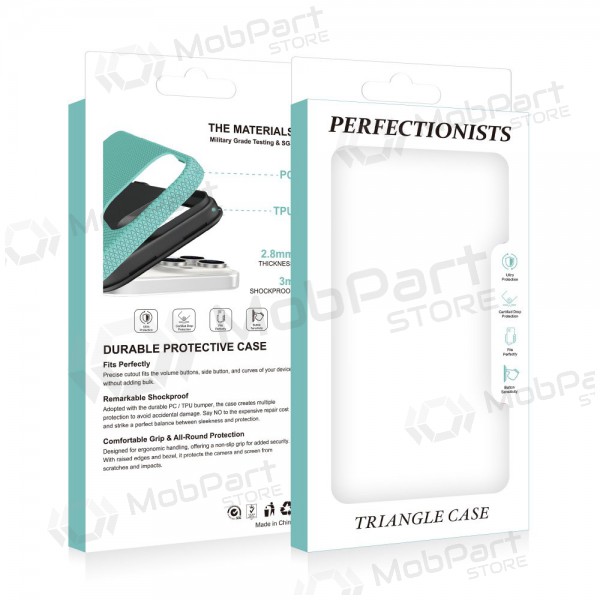 Samsung Galaxy S24, S25 hoesje „Perfectionists“ (zilverachtig)