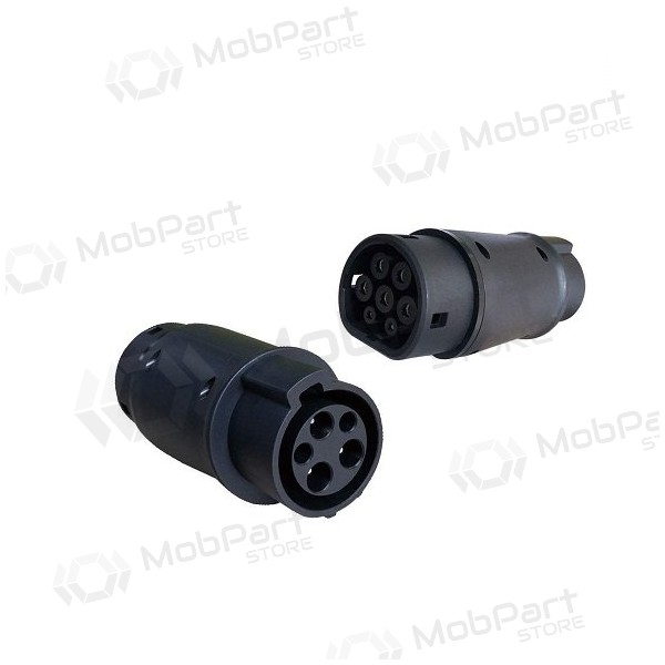 Elektromobilio adapter Duosida Type 2 (Female) - Type 1 (Male)