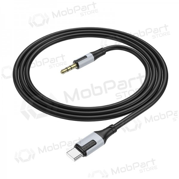 Audio kabel Borofone BL19 USB-C to 3,5mm zwart