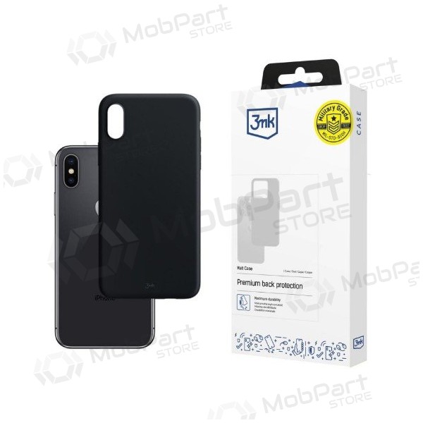 Samsung Galaxy A37 hoesje - 3MK Matt Case (zwart)