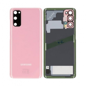 Samsung G981F / G980 Galaxy S20 achterkant roze (Cloud Pink) (gebruikt grade B, origineel)