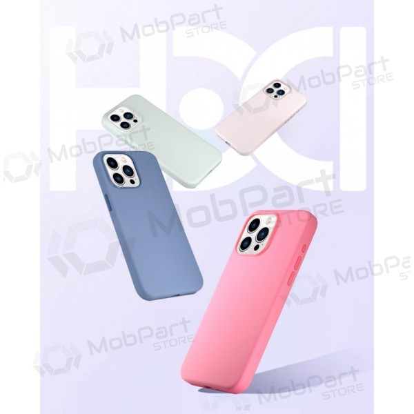 Hoesje HDD Silicone MagSafe Case Apple iPhone 16 Pro Max tamsiai grijs
