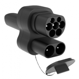 Elektromobilio adapter CCS2 - NACS (Tesla DC/AC)