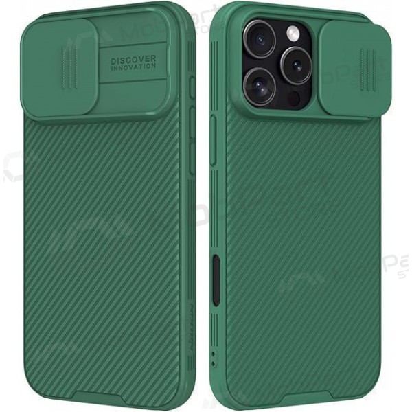 Apple iPhone 15 Pro hoesje „Nillkin CamShield Pro“ (groen)