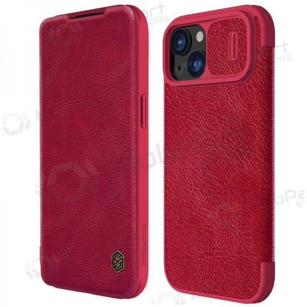 Apple iPhone 14 Plus hoesje „Nillkin Leather“ (rood)