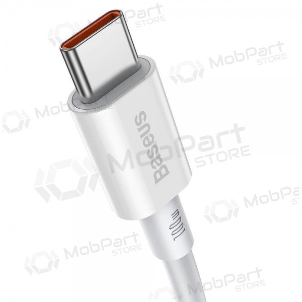Kabel Baseus Superior Type-C - Type-C 100W 1.0m (wit) CATYS-B02