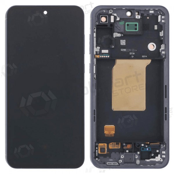 Samsung Galaxy A55 scherm (Navy) (met een frame) (OLED)