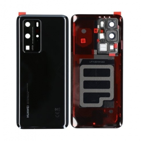 Huawei P40 Pro achterkant (zwart) (gebruikt grade C, origineel)