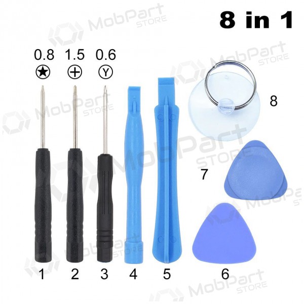 Gereedschapsset (8 in 1)