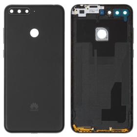 Huawei Y6 Prime 2018 achterkant (zwart) (gebruikt grade B, origineel)