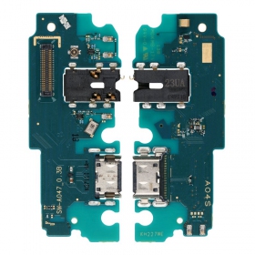 Samsung A047 Galaxy A04S (2022) oplaadconnector en microfoon (service pack) (origineel)
