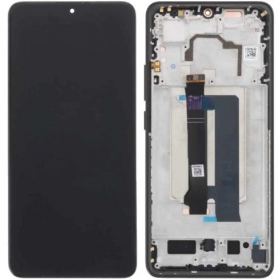 Xiaomi Poco X6 Pro 5G scherm (zwart) (met een frame) (OLED)