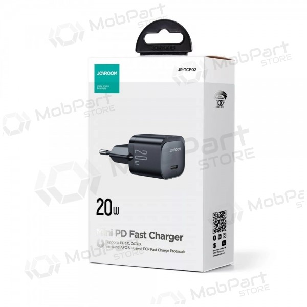Lader buitinis Joyroom JR-TCF02 Type-C PD20W zwart