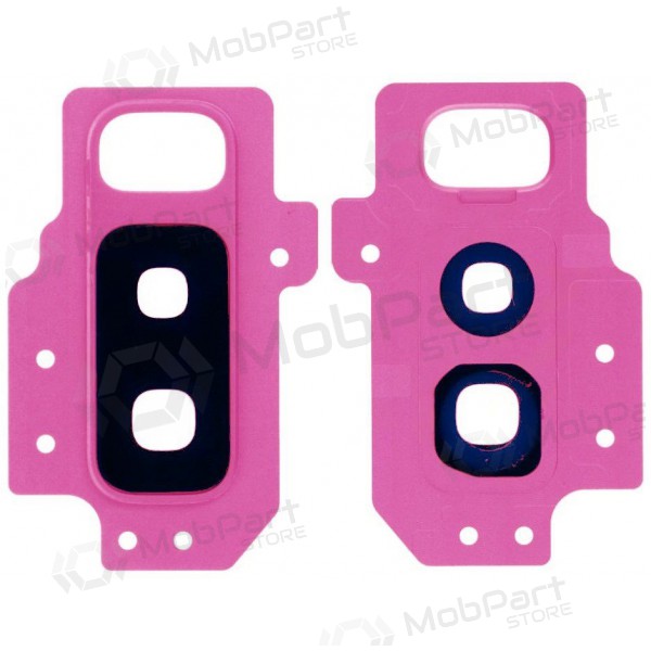 Samsung G965 Galaxy S9 Plus camera glas (rood)