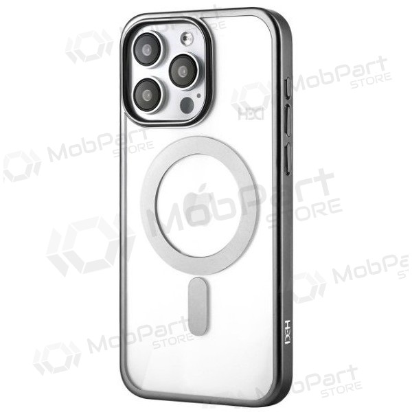 Hoesje HDD Electro MagSafe Case Apple iPhone 16 Pro Max grijs