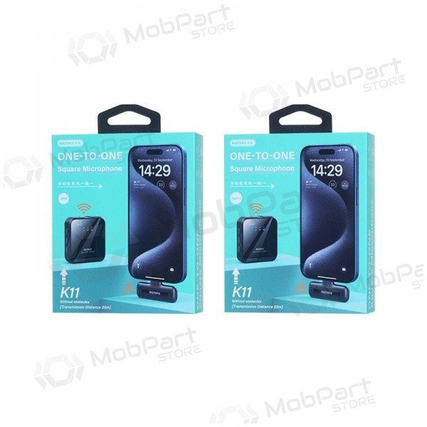 Microfoon Remax K11 Lightning zwart