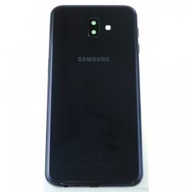 Samsung J610 Galaxy J6 Plus 2018 achterkant (zwart) (gebruikt grade B, origineel)