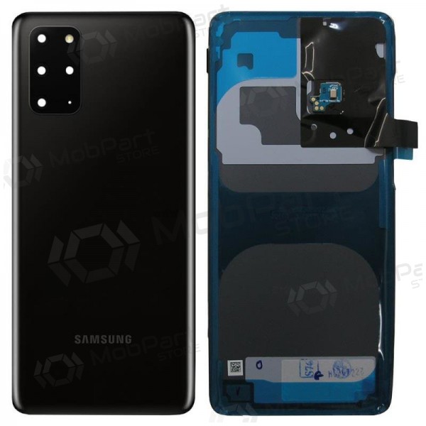 Samsung G985 / G986 Galaxy S20 Plus achterkant zwart (Cosmic Black) (service pack) (origineel)