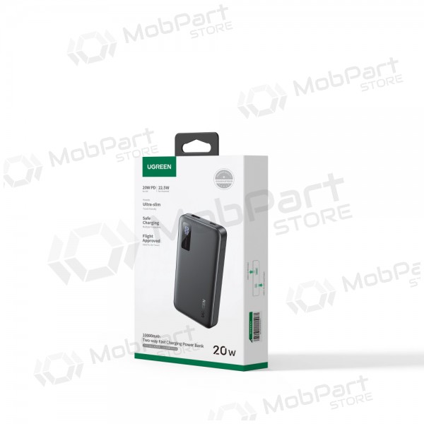 Externe batterij Power Bank Ugreen PB311 20W 10000mAh (25742) zwart