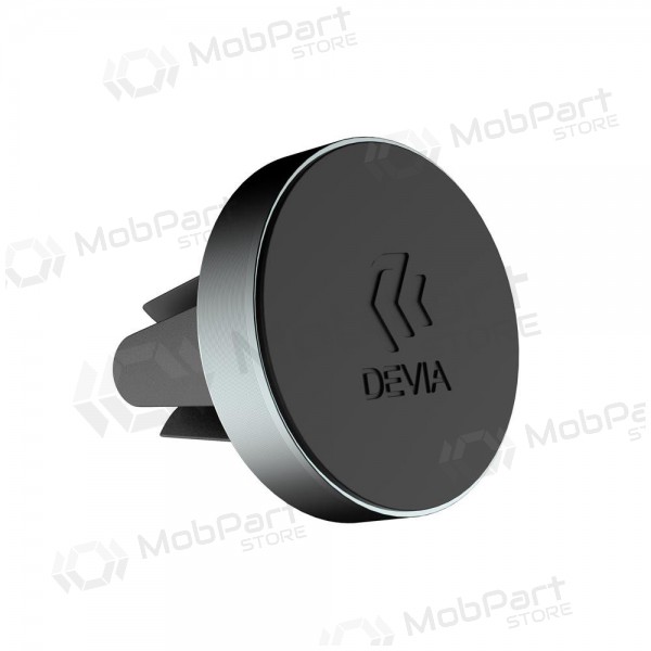 Automobilinis Universeel telefono laikiklis Devia Circle attaches to ventilation grilles, magnetic, zwart