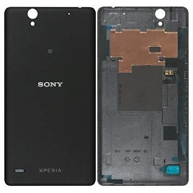 Sony E5333 Xperia C4 achterkant (zwart) (gebruikt grade B, origineel)