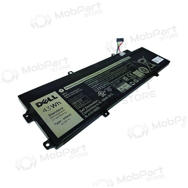 DELL KTCCN, 5R9DD XKPD0, 43 Wh laptop batterij, Selected