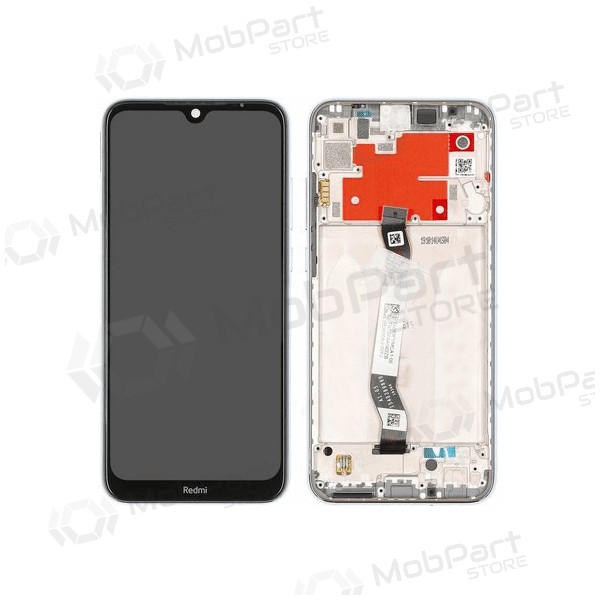 Xiaomi Redmi Note 8T scherm (wit) (met een frame) (origineel)