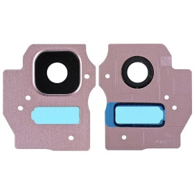 Samsung G955F Galaxy S8 Plus camera glas (roze)