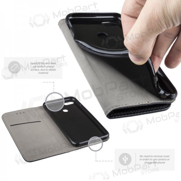 Samsung Galaxy A37 wallet case - Smart Magnet (zwart)