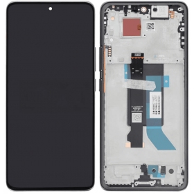 Xiaomi Poco X7 scherm (zwart) (met een frame) (origineel)