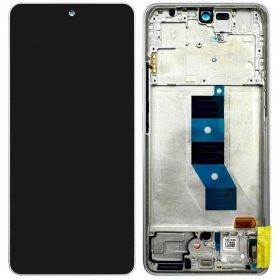 Xiaomi Redmi Note 14 5G scherm (Lavender Purple) (met een frame) (origineel)