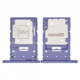 Samsung A546 Galaxy A54 5G 2023 kaarthouder (Purper) (service pack) (origineel)