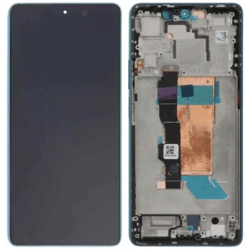 Xiaomi Poco F5 5G scherm (blauw) (met een frame) (OLED)