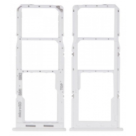 Samsung Galaxy A13 A135 / A137 SIM-kaarthouder (wit) (service pack) (origineel)