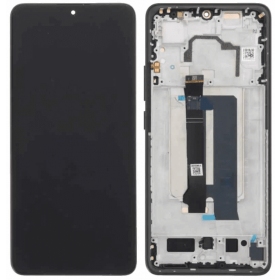 Xiaomi Poco X6 Pro 5G scherm (geel) (met een frame) (origineel)