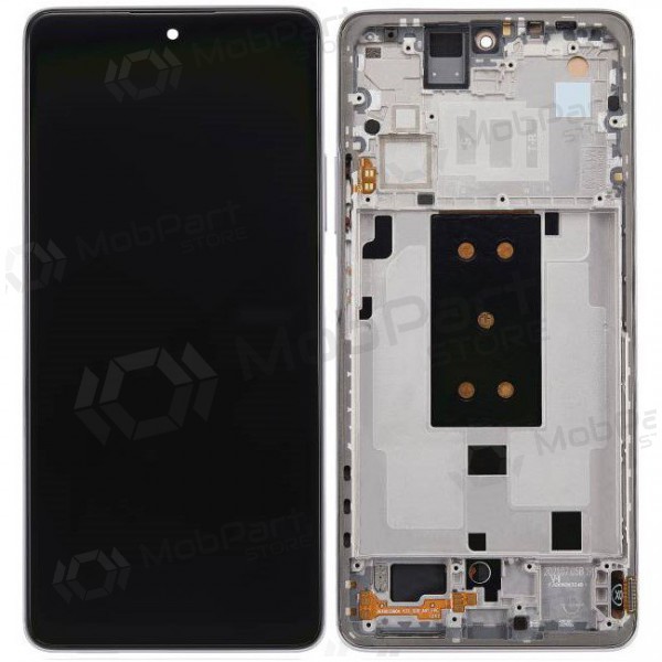 Xiaomi 11T 5G / 11T Pro 5G scherm (wit) (met een frame) (origineel)