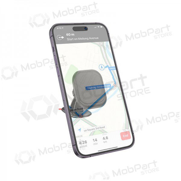 Autotelefoonhouder Hoco H30 mounted on the dashboard, magnetic