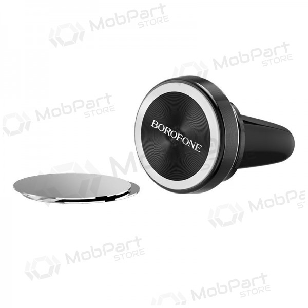 Automobilinis Universeel telefono laikiklis Borofone BH6, mounted on ventilation grilles, magnetic, zwart