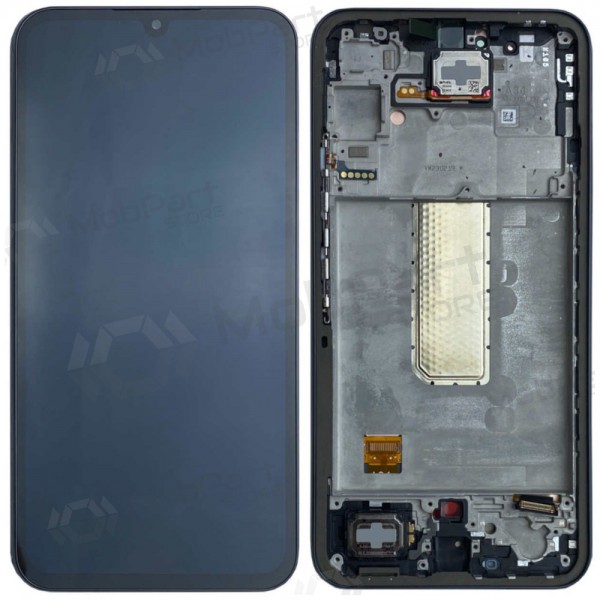 Samsung Galaxy A34 5G scherm (grafitas) (met een frame) (origineel)
