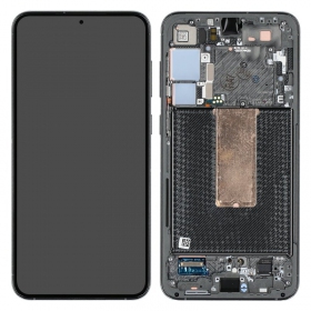 Samsung Galaxy S23+ scherm (žalia) (met een frame) (origineel)