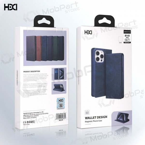 Samsung Galaxy A37 hoesje - HDD Magnetic Wallet Case (bruin)