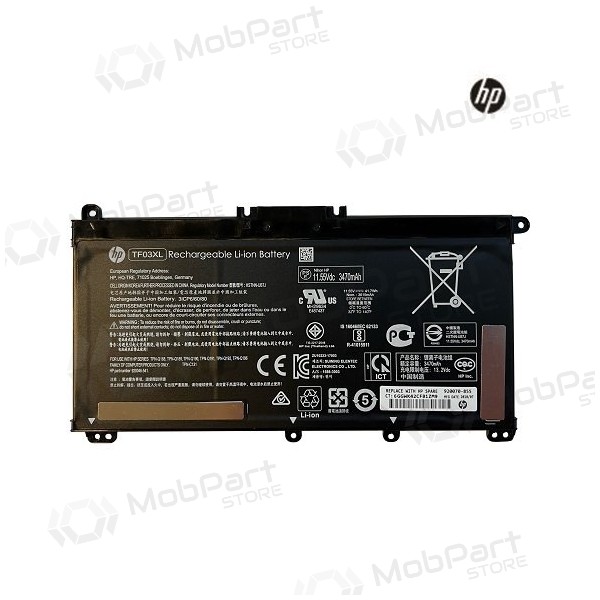 HP TF03XL, 3470mAh laptop batterij - PREMIUM