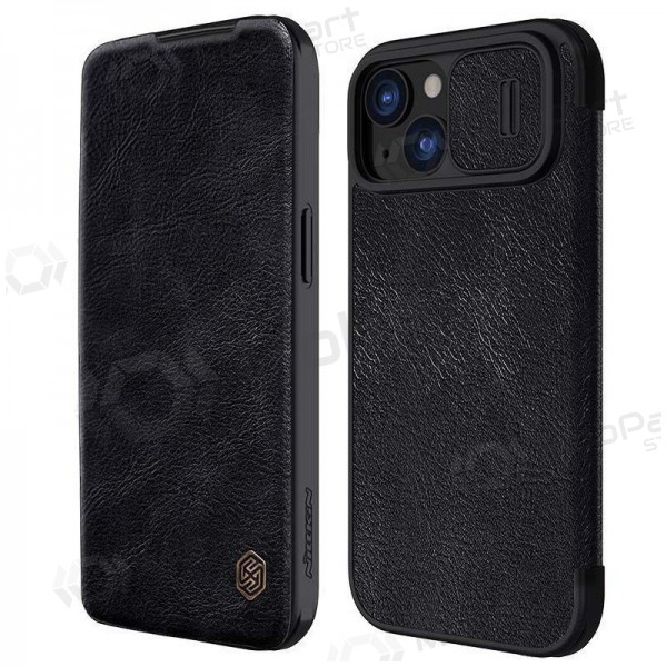 Apple iPhone 14 Plus hoesje „Nillkin Leather“ (zwart)