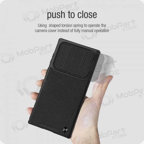 Xiaomi Redmi Note 12 5G / Poco X5 hoesje „Nillkin Textured Case“ (zwart)