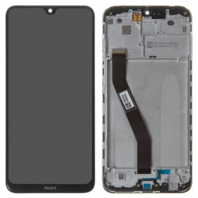 Xiaomi Redmi 8 / 8A scherm (zwart) (met een frame) (origineel)