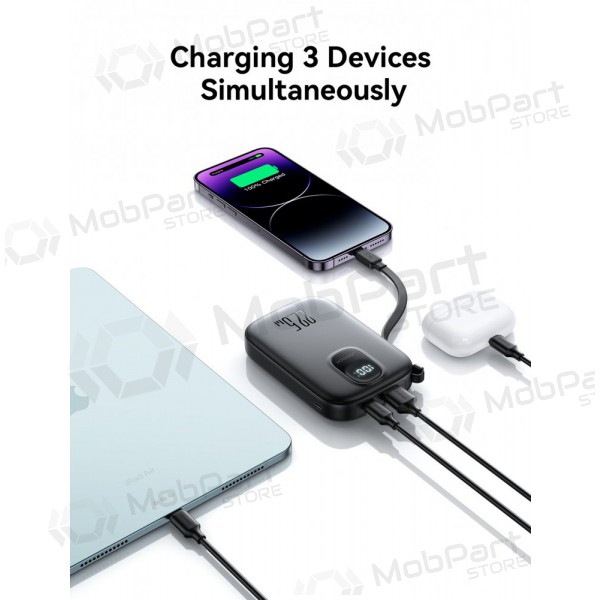 Externe batterij Power Bank Joyroom JR-PBF18 22.5W with Lightning cable 10000mAh zwart