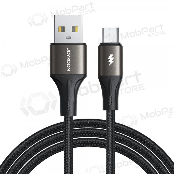 USB kabel Joyroom SA25-AM3 USB to MicroUSB 3A 1.2m zwart
