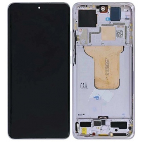 Xiaomi 12 5G / 12X / 12S scherm (purpurinis) (met een frame) (origineel)